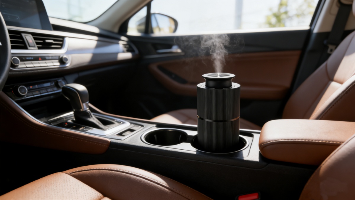Portable USB Aroma Oil Diffuser for Car HYS-40N