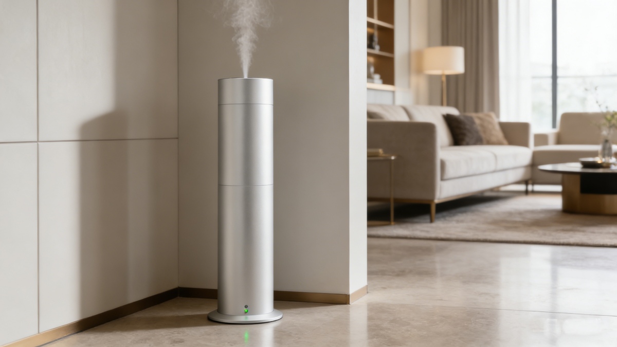 Commercial Aluminum Floor Standing Aroma Diffuser Tower HYS-1202